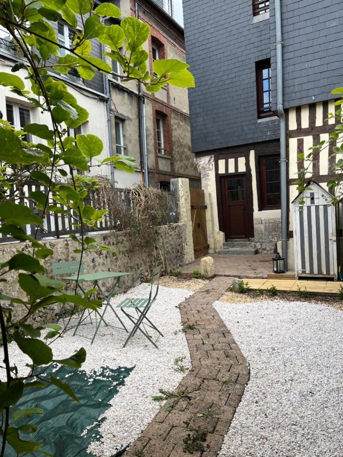 Ma Boheme - Jardin En Centre Historique Villa Honfleur Bagian luar foto